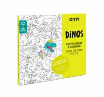 Coloriage géant Dinos - OMY