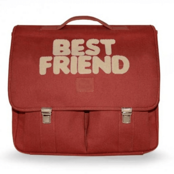 Cartable Best Friends Framboise - Jojo Factory