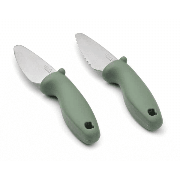 Lot de 2 couteaux Faune Green - Liewood