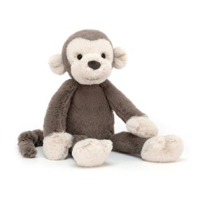 Peluche Brodie Monkey - Jellycat MINI HERO