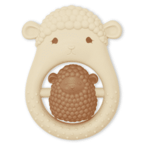 Jouet de dentition Mouton sable - Konges Sløjd